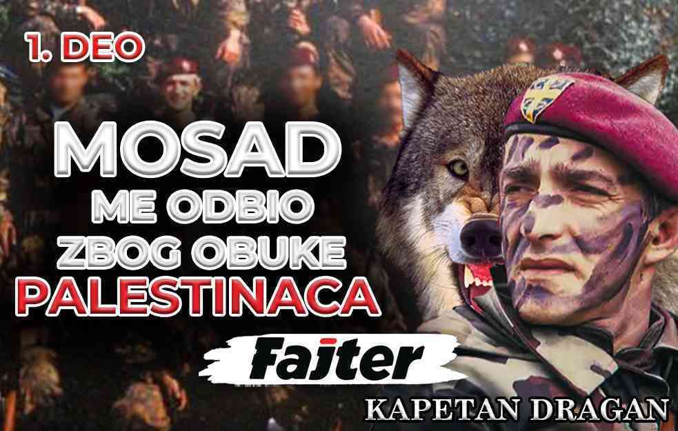 KAPETAN DRAGAN - PRVI DEO: <span style='color:red;'><b>MOSAD</b></span> ME ODBIO ZBOG OBUKE PALESTINACA (VIDEO)